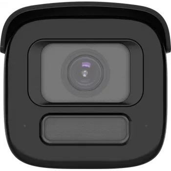 Kamera IP Bullet Hikvision Pro Series ColorVu 4 MP zmiennoogniskowa z napędem 2,8–12 mm, 1/1,8 cala CMOS, przewodowa, wewnątrz/na zewnątrz, biała