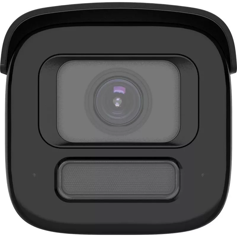 Kamera IP Bullet Hikvision Pro Series ColorVu 4 MP zmiennoogniskowa z napędem 2,8–12 mm, 1/1,8 cala CMOS, przewodowa, wewnątrz/na zewnątrz, biała