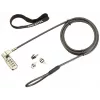 Zamek kablowy DICOTA D31713, czarny, 2 m