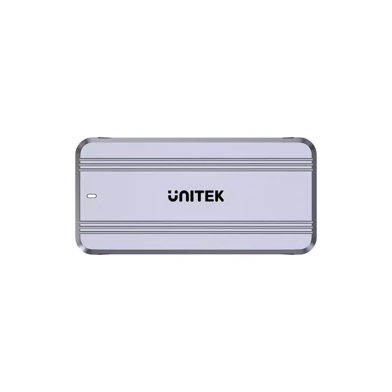 Obudowa SSD Unitek S1242AGY01-EU USB4 40Gbps, M.2 NVMe, do 8 TB, aluminium/tworzywo sztuczne, aktywne chłodzenie