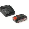 Power X-Change Battery-Jigsaw TE-JS 18/100 Li, 18Volt (czerwony/czarny, akumulator litowo-jonowy 2,5 Ah)