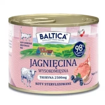 BALTICA regional flavours Jagnięcina - mokra karma dla kota - 185g