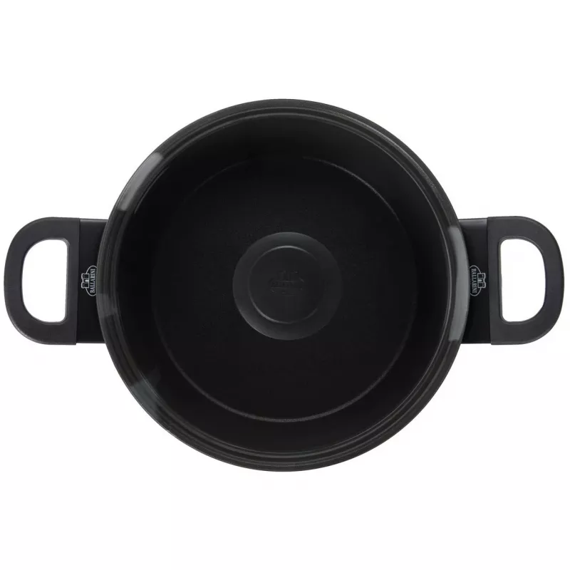 Rondel BALLARINI 75002-920-0 okrągły czarny aluminium 20 cm