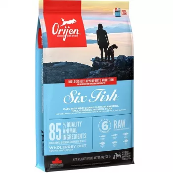 ORIJEN Six Fish - sucha karma dla psa - 11,4 kg