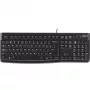 Klawiatura Logitech K120 USB QWERTY hiszpańska czarna (920-002499)