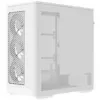 Obudowa komputerowa AEROCOOL D520A Midi-Tower ATX Szkło Hartowane RGB — biała