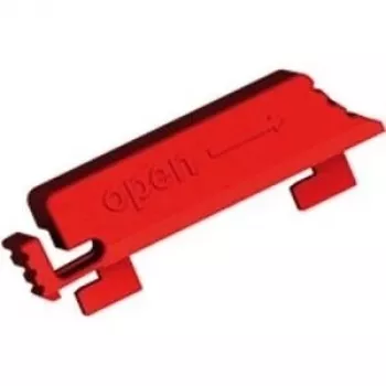Opaska kablowa Bachmann 940.103, plastikowa, czerwona, 12 szt.