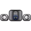 Głośniki komputerowe 2.1 DEFENDER V13 — 11W RMS (6W satelity, 5W subwoofer), zasilanie USB, wejście 3,5 mm, czarne