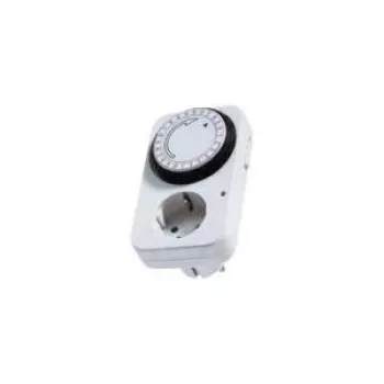 Daily timer Bachmann 24h 1x Schuko 16A/230V~/3680W biały