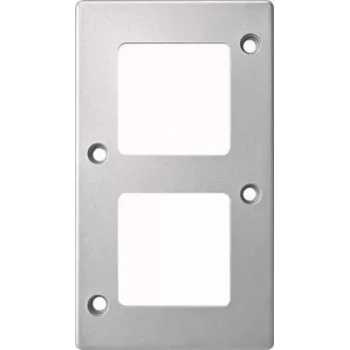 Merten 480260 Płytka ścienna/Osłona przełącznika Srebrny (480260)