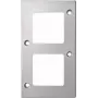 Merten 480260 Płytka ścienna/Osłona przełącznika Srebrny (480260)