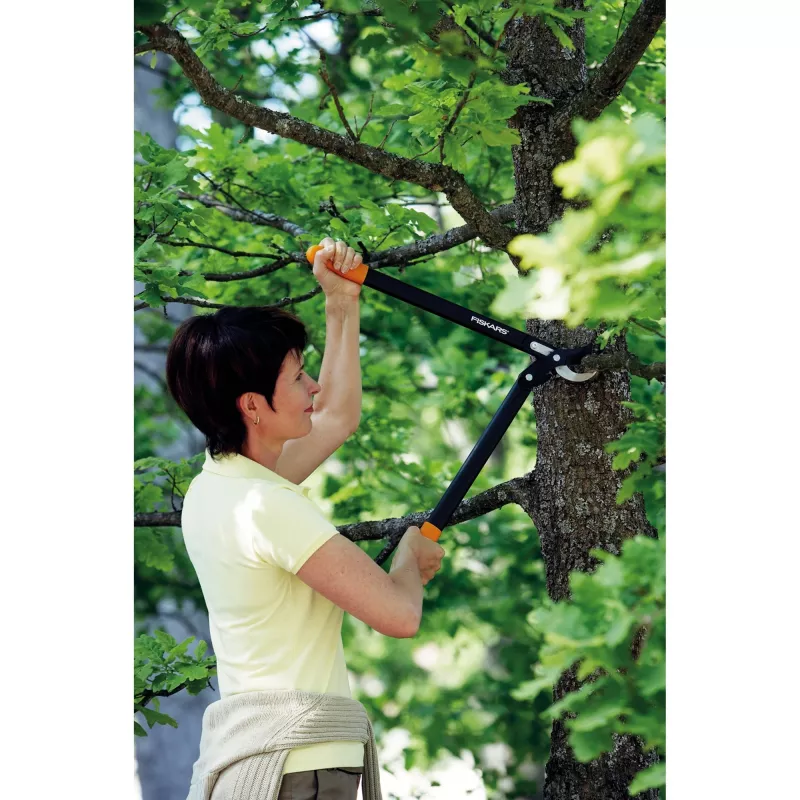 Sekator ogrodowy Fiskars 1000582 Bypass — ergonomiczny sekator dwustronny do cięcia gałęzi