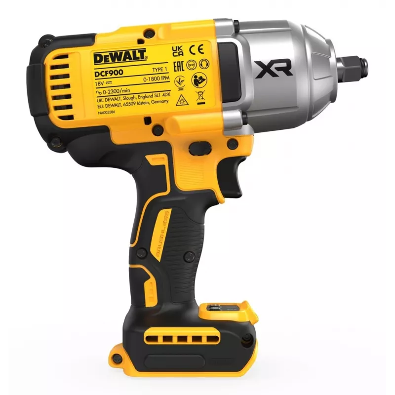 Klucz udarowy bez akumulatora i ładowarki 18 V DCF900NT DEWALT