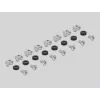 Delock - szuflada rack - Czarny - 1U - 48.3 cm (19)