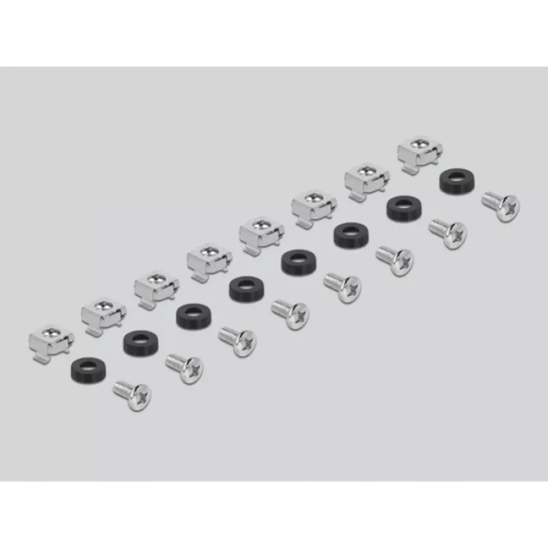 Delock - szuflada rack - Czarny - 1U - 48.3 cm (19)