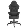 Deltaco DC130 Gamingstuhl Soft Woven Mesh, czarny (GAM-180)