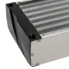 Blok chłodnicy Aqua-Computer 33706 — aluminium/miedź/stal nierdzewna, 320×140×73 mm, szary/srebrny