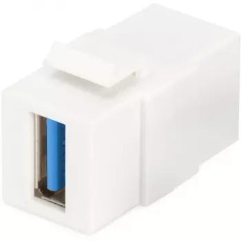 DIGITUS Professional DN-93404 - gniazdo modułowe - USB 3.0 Typ A - Czysta biel, RAL 9003 (DN-93404)