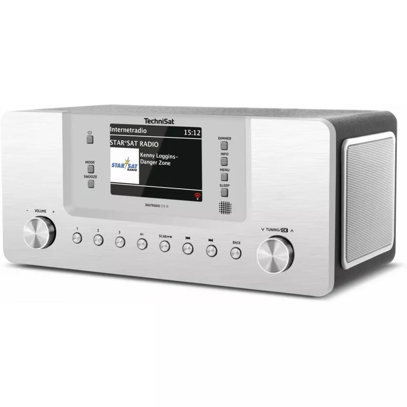 TechniSat DigitRadio 574 IR - Audiosystem - 2 x 5 Watt - Srebrny (0001/2951)