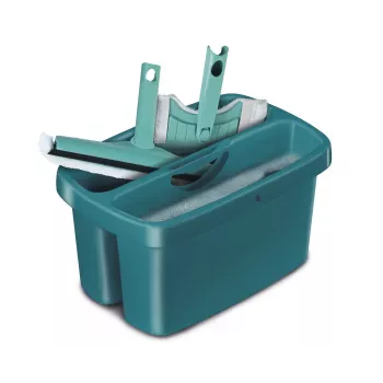 Wiadro Leifheit Combi Box 1052001 z wbudowanym wirygatorem i ergonomicznym uchwytem