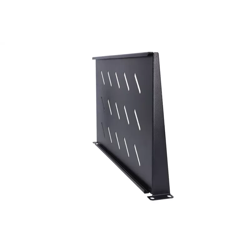 Półka rack Extralink Extralink Shelf 1U 250mm Czarny 19 cali