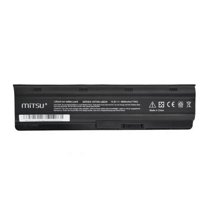 Bateria do Compaq Presario CQ42, CQ62, CQ72 6600 mAh (71 Wh) 10.8 - 11.1 V