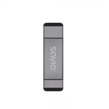 Czytnik Kart SD 3w1, USB-C + USB-A 2.0 + Micro USB