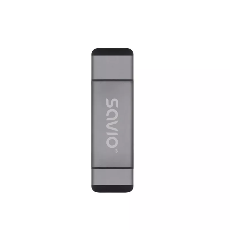 Czytnik Kart SD 3w1, USB-C + USB-A 2.0 + Micro USB