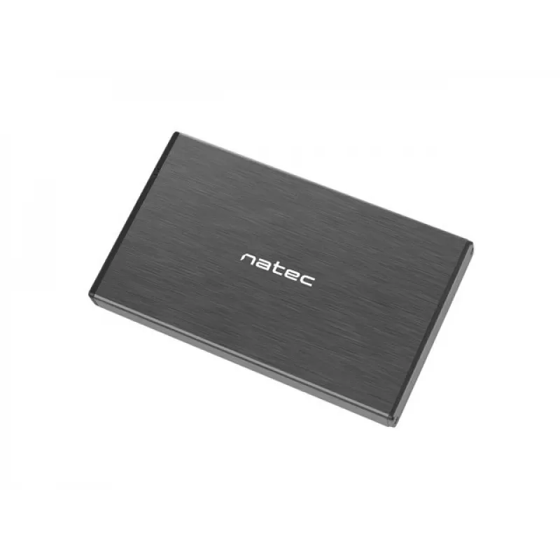 Obudowa NATEC RHINO GO USB 3.0 na 2,5'' SATA HDD/SSD, czarny aluminium