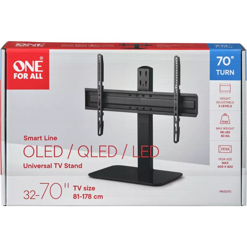One For All Ultra cienki Line WM 2670 177,8 cm (70) Czarny (WM2670)