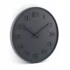 NeXtime 3096GS - Zegar ścienny - kwarcowy - okrągły - szary - drewno - dla dorosłych