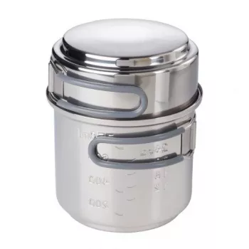 ESBIT Cookset z palnikiem alkoholowym, pojemnik, stal nierdzewna