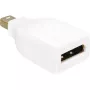 Przejściówka DisplayPort Mini M/FM DeLOCK DP Mini M DP FM biała