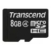 Karta MicroSDHC Transcend 8GB Class 4 TS8GUSDC4