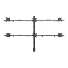 Uchwyt do monitorów LCD SBOX LCD-352/6-2 dla wyświetlaczy 17–32 cale, 7×7 kg, VESA 100×100