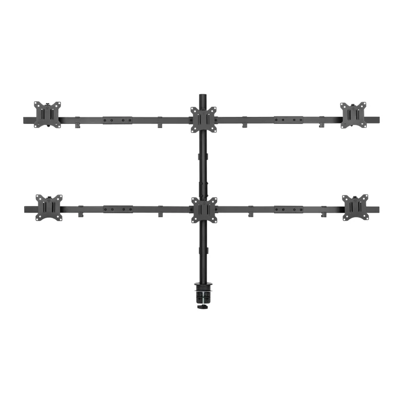 Uchwyt do monitorów LCD SBOX LCD-352/6-2 dla wyświetlaczy 17–32 cale, 7×7 kg, VESA 100×100