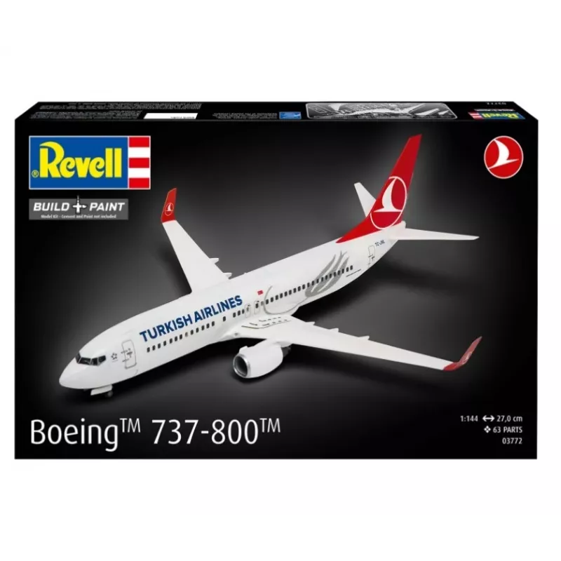 REVELL Boeing 737-800 Turkish Air 1:144 model samolotu z tworzywa