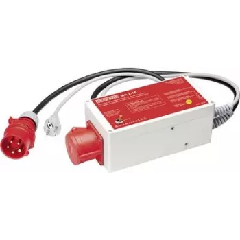 Adapter pomiarowy Benning z uziemieniem wtyczka-wtyczka - złącze CEE-Cara BENNING MA 2-16 czerwony (044160)