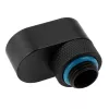 Złączka XSPC G1/4 obrotowa offset 14 mm – czarny mat