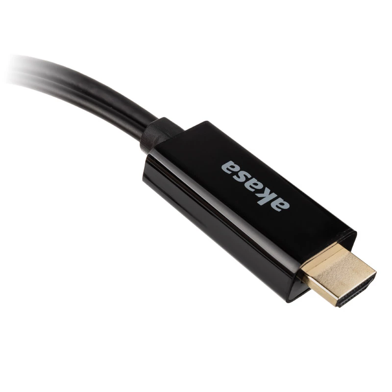 adapter kablowya HDMI na DisplayPort Akasa AK-CBHD24-25BK
