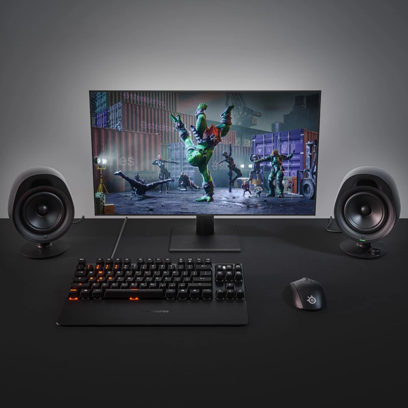 Zestaw głośników Steelseries Arena 3 do komputera/laptopa czarny 2.1 kanały 2-drożny Bluetooth