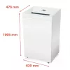 HSM Pure 940 niszczarka, 165 l, 3,9x40 mm