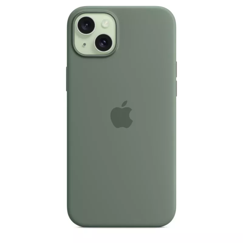 Apple iPhone 15 Plus Silicone Case z MagSafe - Cypress