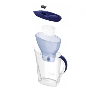 Dzbanek filtrujący wodę BRITA Marella 2,4 L z 3 wkładami Pure Performance, Maxtra Pro, niebieski