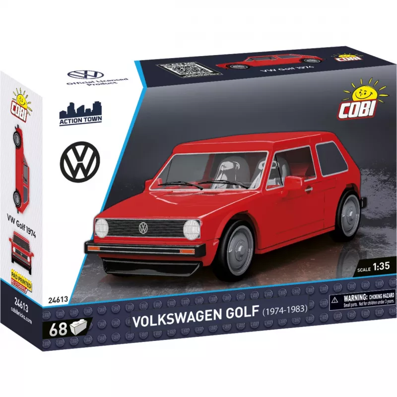 Zestaw modelarski Cobi Volkswagen Golf 1974–1983 1:35 do budowy i ekspozycji