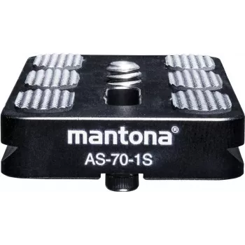 Walimex Mantona Quick Release Plate Arca Swiss, 70 mm czarny (1021463)