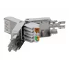 Złącze przewodowe DeLOCK 86477 RJ-45 Szare