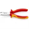 Knipex 13 46 165 ściągacz izolacji czerwony, żółty