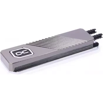 Alphacool 11769 - blok wodny - Acetal - Mosiądz - Nikiel - polichlorek winylu (PVC) - Czarny - Srebrny - 1/4 - 60 °C - 0,8 bara (11769)