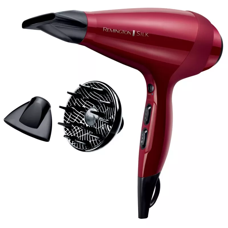 Suszarka do włosów Remington T|Studio Silk 2400 W Czerwona